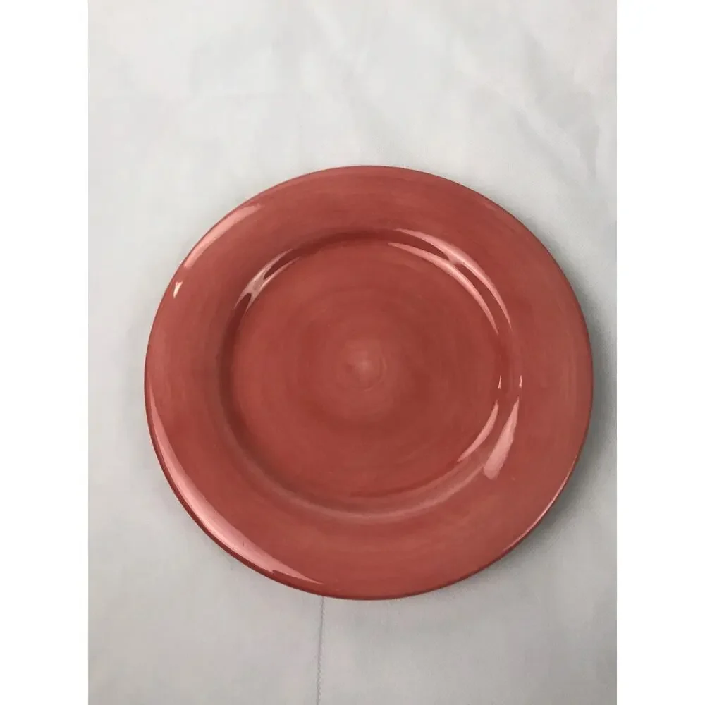 Artimino Ciao II Coral 9” Salad Plate Earthenware Italy